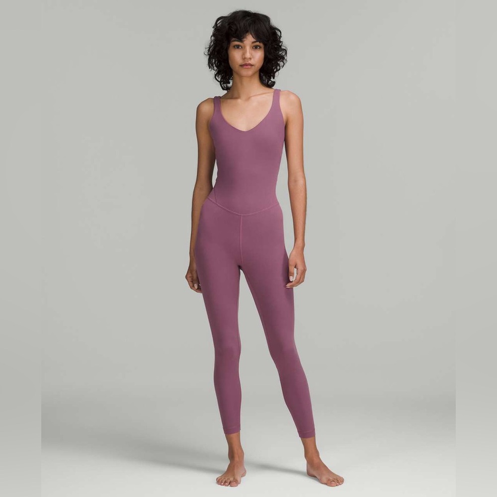 lululemon | Align Bodysuit 25" in Vintage Plum